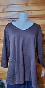 Womens tops brown size 2X